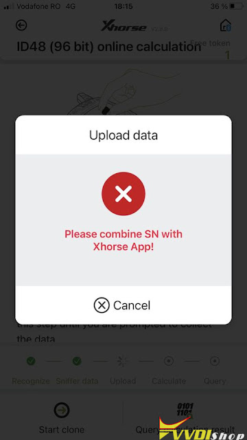 Xhorse Mini Key Tool “Combine SN with Xhorse App”