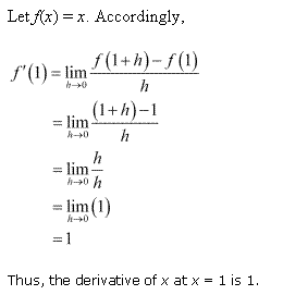 Solutions Class 11 Maths Chapter-13 (Limits and Derivatives)