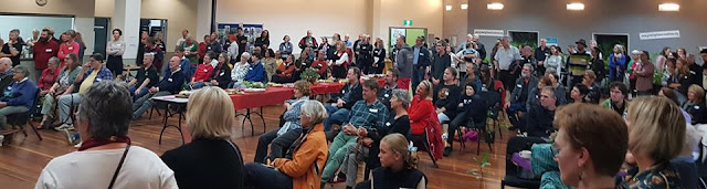 The launch of the Growing Illawarra Natives website. Dapto Ribbonwood Centre, April 2020. Image by Cath Blakey.