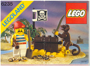 Steve's LEGO Blog: Lego Pirates Wave 1 1989 - 1991