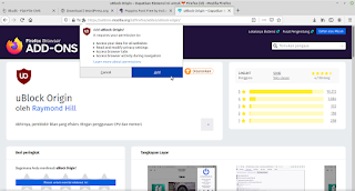 ublock origin untuk memblokir iklan