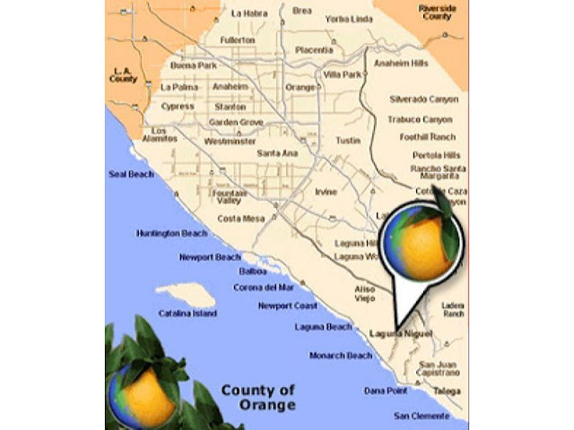 laguna niguel california map