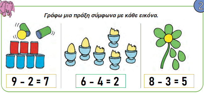 Κεφ. 32ο: Επαναληπτικό μάθημα - Μαθηματικά Α' Δημοτικού - από το https://idaskalos.blogspot.com