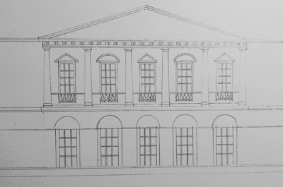 Drawing Spencer House, UK (2)