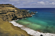 4)Papak'lea (Green Sand) Beach, Big Island, HawaiiThe islands of Hawaii . (secret beaches green sand beach hawaii )