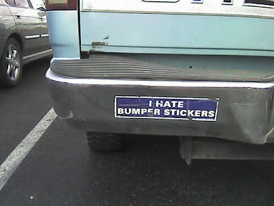 Fresh Pics: Funny Bumper Stickers