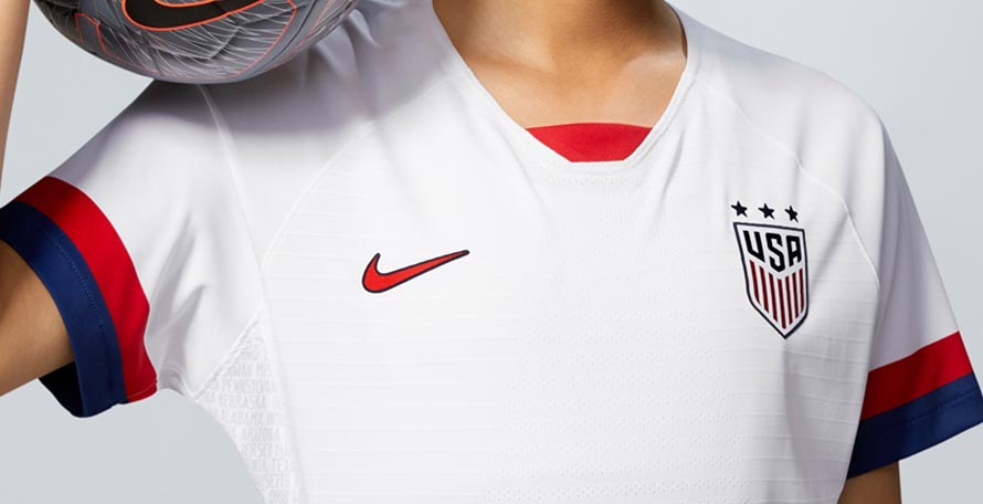 USA 2019 Women's World Cup Home Kit Released  Footy Headlines