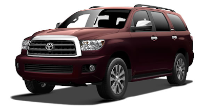 2013 Toyota Sequoia Sizzling Crimson