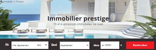 L’onglet Immobilier de Prestige