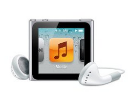 Apple iPod nano 16 GB Silver (6th Generation) OLD MODEL