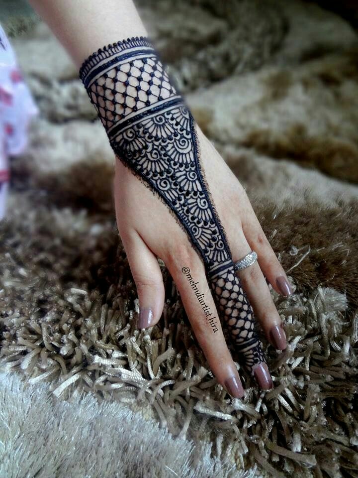 Simple And Easy Arabic Mehndi Designs For Hands Beginner