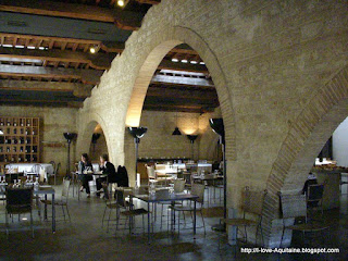 Inside the Café du Musée in Bordeaux