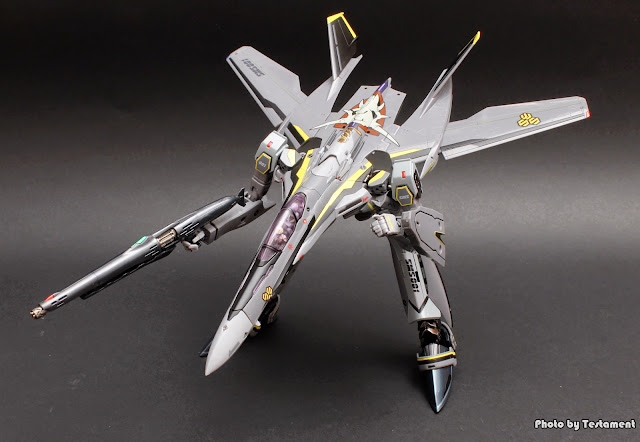 DX CHOGOKIN - GE-55 - VF-25S MESSIAH - OZMA LEE CUSTOM + ARMORED PARTS [by BANDAI]