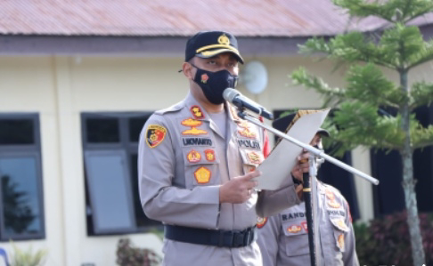 Kapolres Bener Meriah pimpin Sertijab Sejumlah Pejabat Utama Polres Bener Meriah