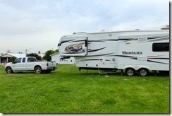 Campsite at Elkhart County 4-H Fairgrounds