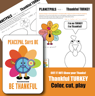 Share your Thanks With This Activity at the Thanksgiving Table Or In The Classroom