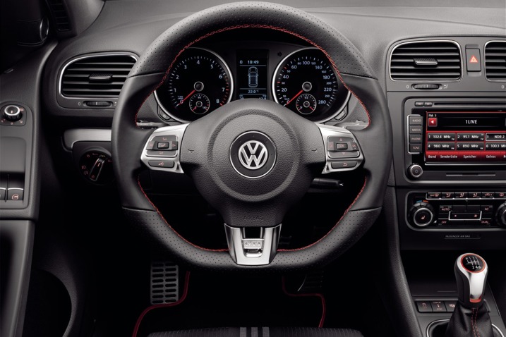 2010 Volkswagen Golf GTI adidas Car Interior