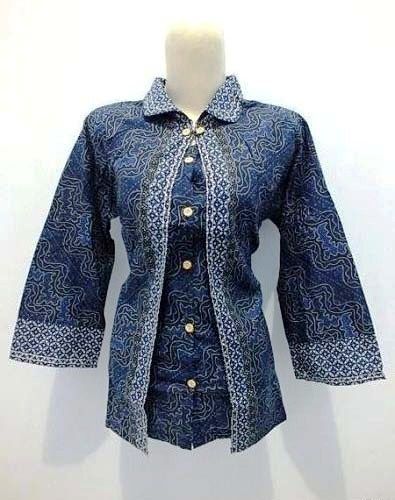  35 model seragam  batik guru  modis dan polos modern 