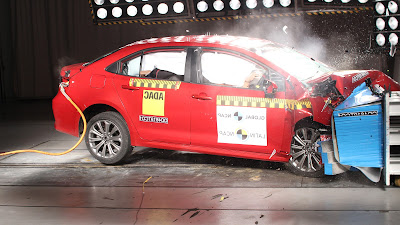 Toyota Corolla 2023 Ecuador seguridad Latin Ncap Fayals