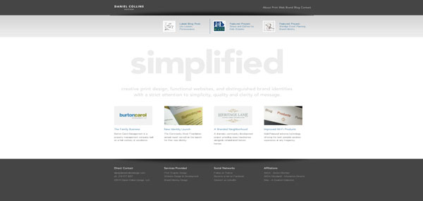 Daniel Collins web design