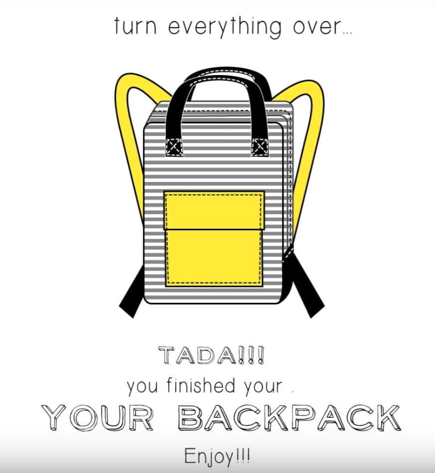 DIY Rectangular Backpack Tutorial