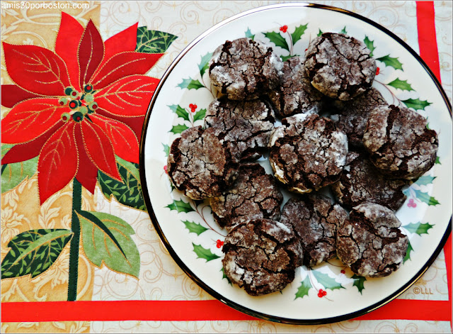 Galletas Crinkles de Chocolate y Coco