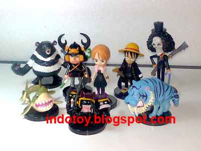 Jual One Piece Strong Wolrd Chibi seri 3  Action Figure