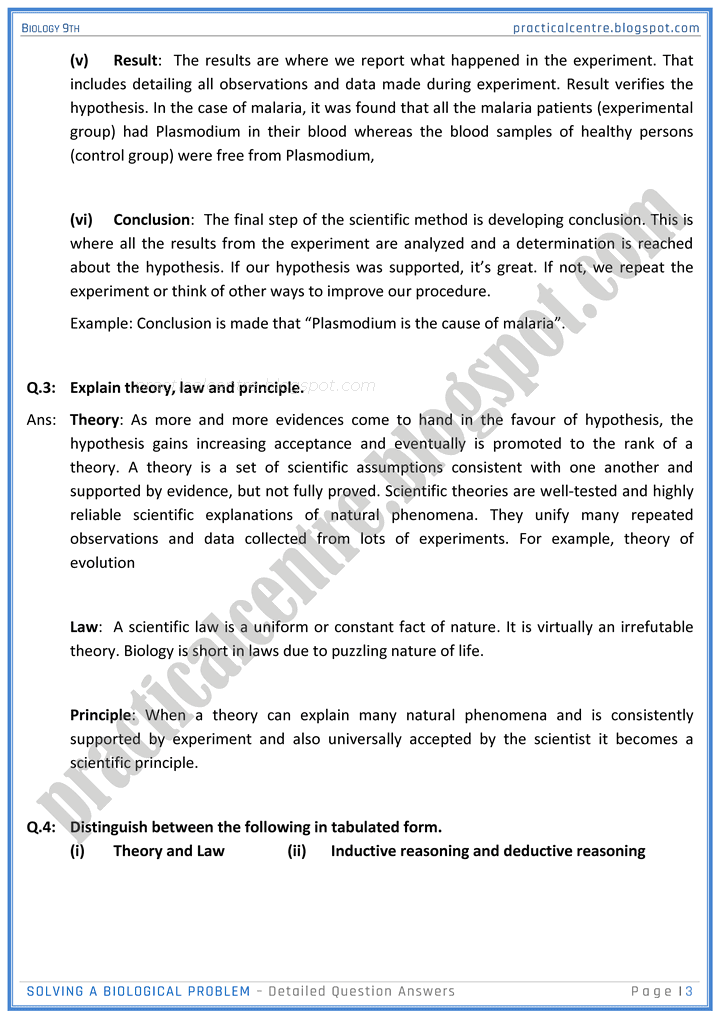 solving-a-biological-problem-detailed-question-answers-biology-9th-notes