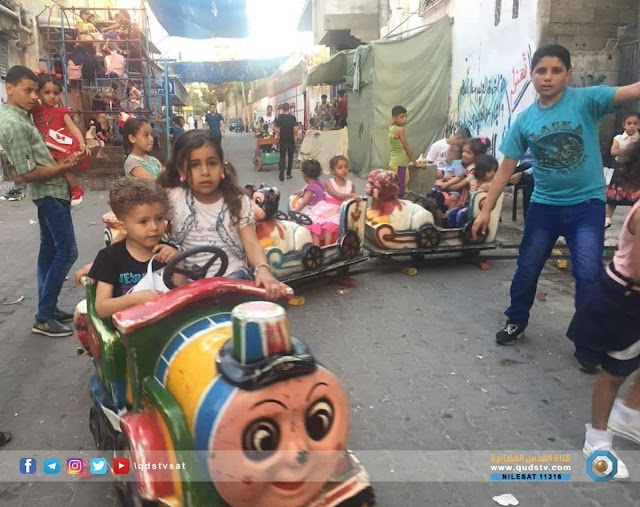 #صور: أجواء ثاني ايام عيد الفطر السعيد في قطاع غزة.