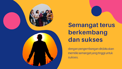 Pengembangan diri dengan semangat