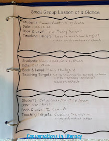 anecdotal records notebooks to help you organize student learning