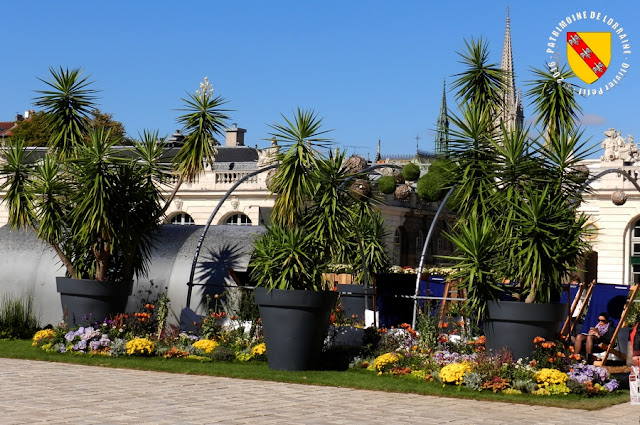 NANCY (54) - Place Stanislas : photos du jardin éphémère 2016