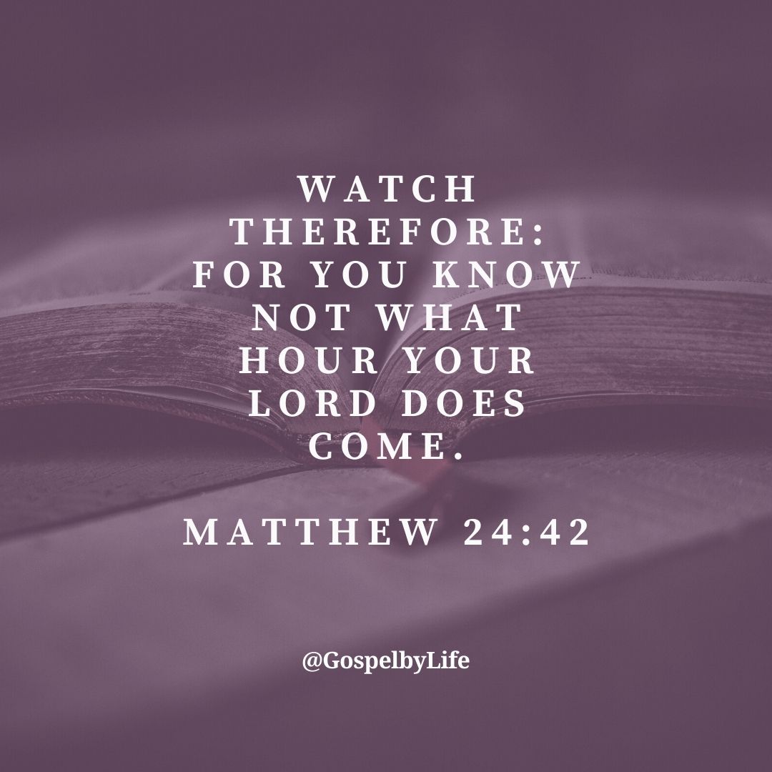 Watch and Pray Jesus is Coming Back