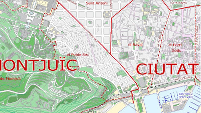 Map View of Poble Sec Neighbourhood - Barcelona Real Estate Blog