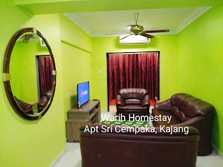 Warih-Homestay-Sri-Cempaka-Living-Hall-With-Aircond
