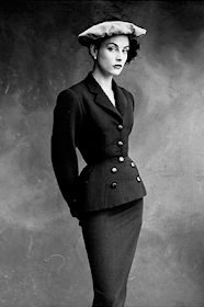 Sleek and Shapely 1950s #50s #suit #vintage #fashion