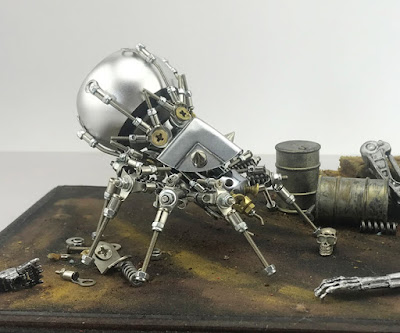 This Harmless Singing Spider Is Actually A Portable Bluetooth Speaker And AWESOME Mechanical Sculpture