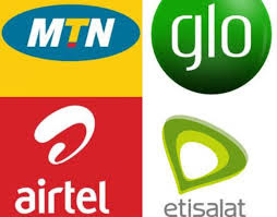 mtn, glo, airtel and etisalat logo