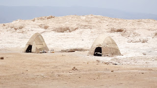 Nomand Tent in Djibouti at Lake Assal are without Aircondition