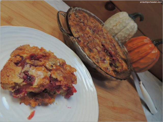 Nantucket Style Cranberry Pie