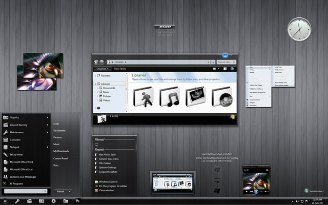 elan window 7 theme