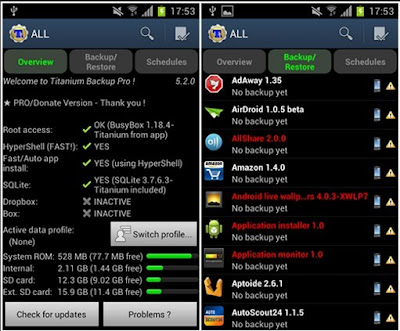 Titanium Backup Pro