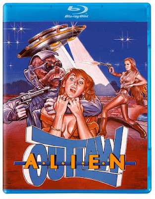 Alien Outlaw 1985 Blura Reversible Cover Art