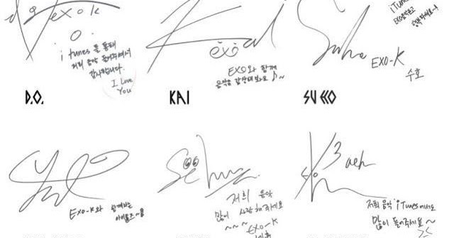 All about K-pop: EXO-K Signature