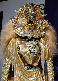 Lion costume detail Masked Singer