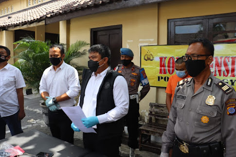 Polresta Yogyakarta Ungkap Kasus Curat di Salah Satu Counter Jalan Dr. Sardjito Yogyakarta