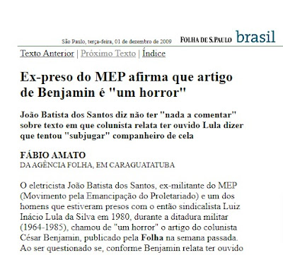 Folha 01/12/2009