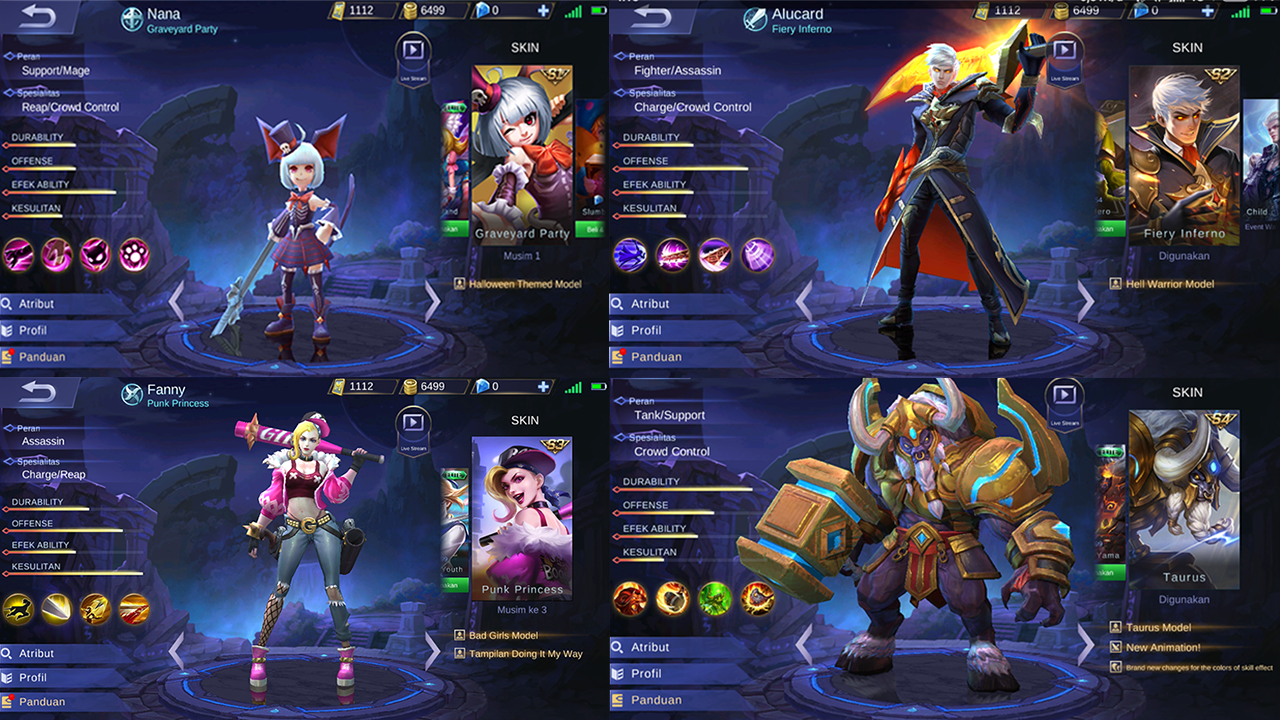 Ini Dia Hero Mobile Legends Yang Akan Mendapatkan Skin Ekslusif