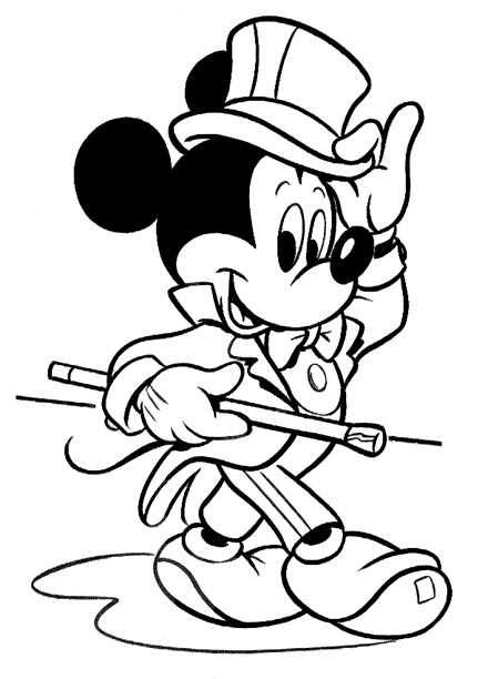 Mickey Mouse Coloring Pages Mickey Mouse Coloring Pages