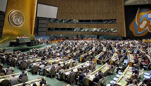 Asamblea de la ONU contra Israel